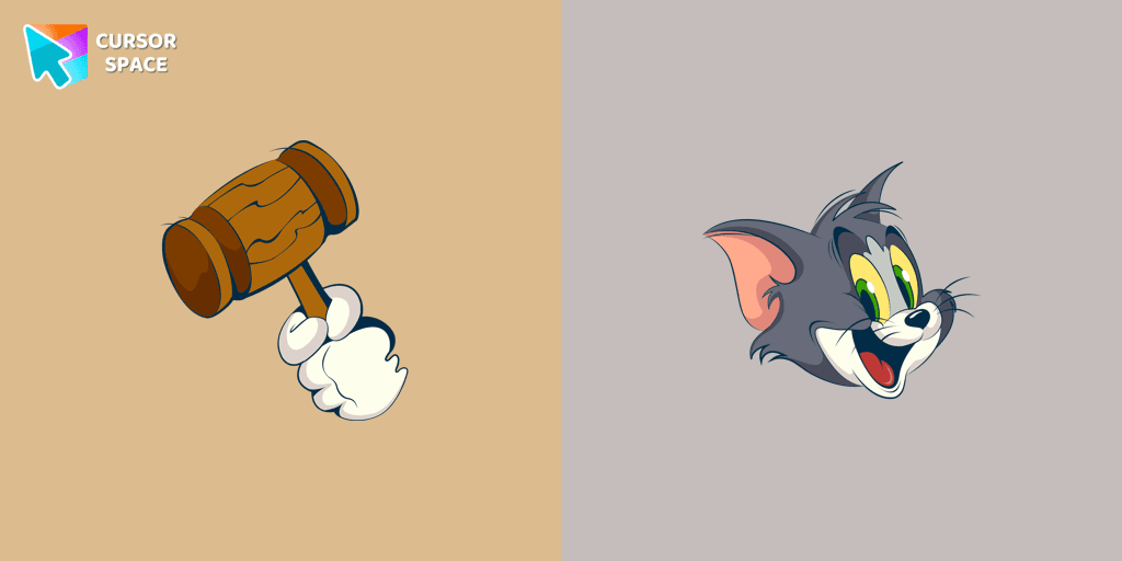 Happy Tom cursor cursor pack